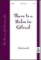 There Is a Balm in Gilead SATB choral sheet music cover